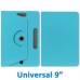 Capa Universal Giratória Tablet 9" Polegadas - Azul Claro
